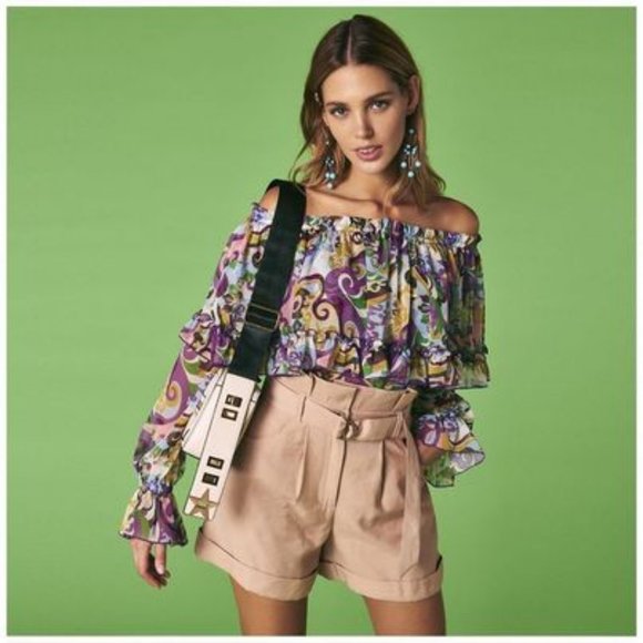 Floral Blouse Denny Rosse - Picture 1 of 2